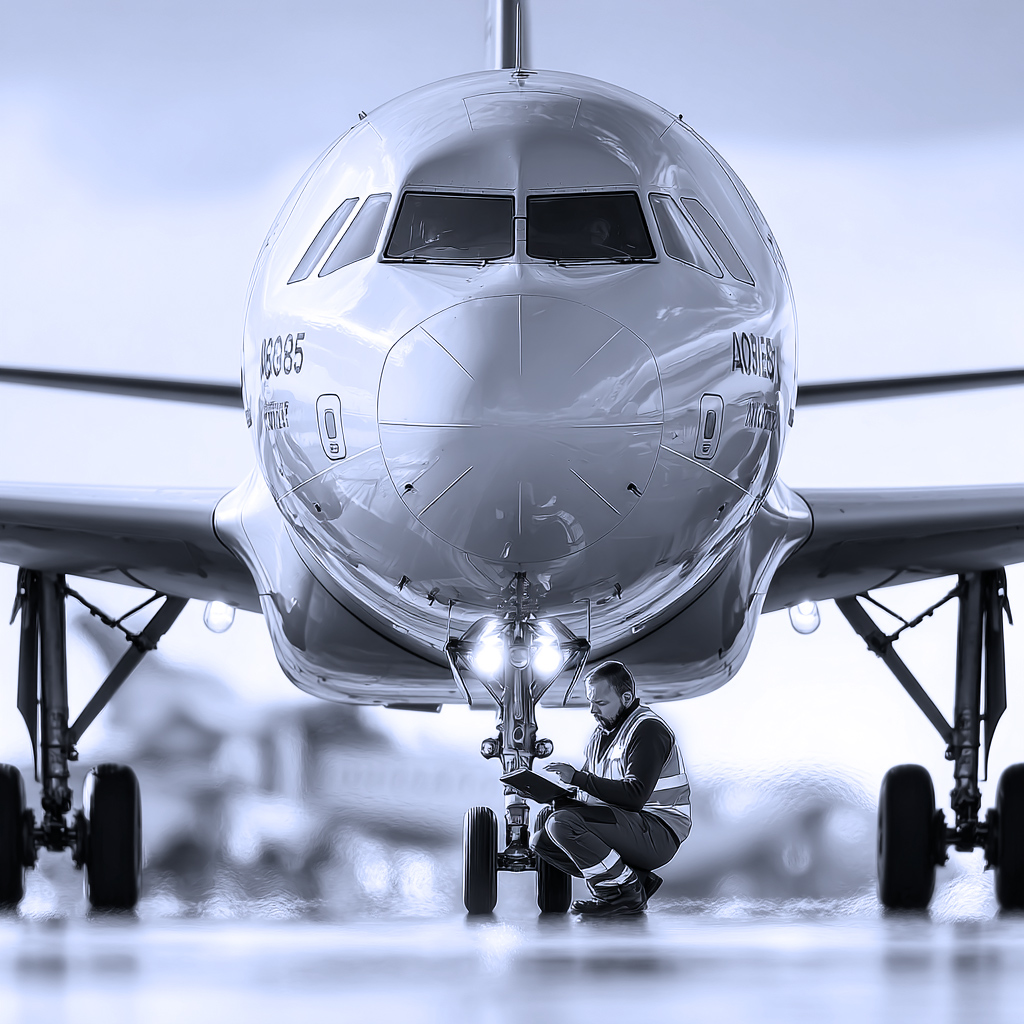 Aircraft technical inspection support